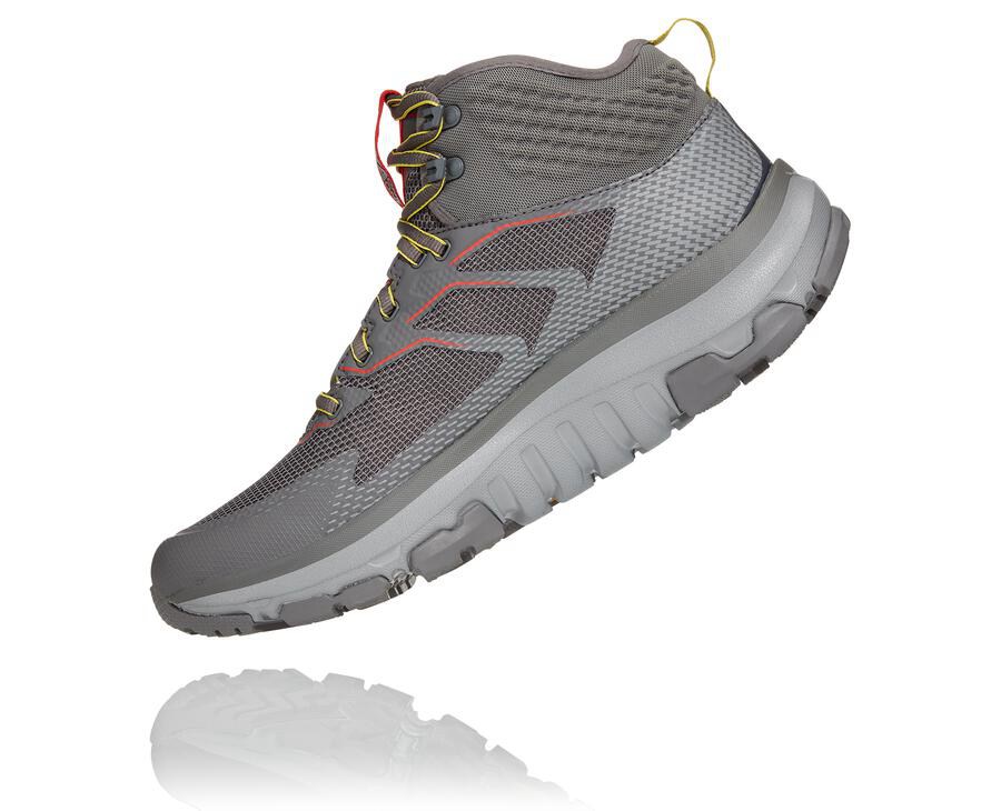 Sapatilhas Hoka One One Masculino Cinzentas - Toa Gore-Tex - 617-VQUCRN